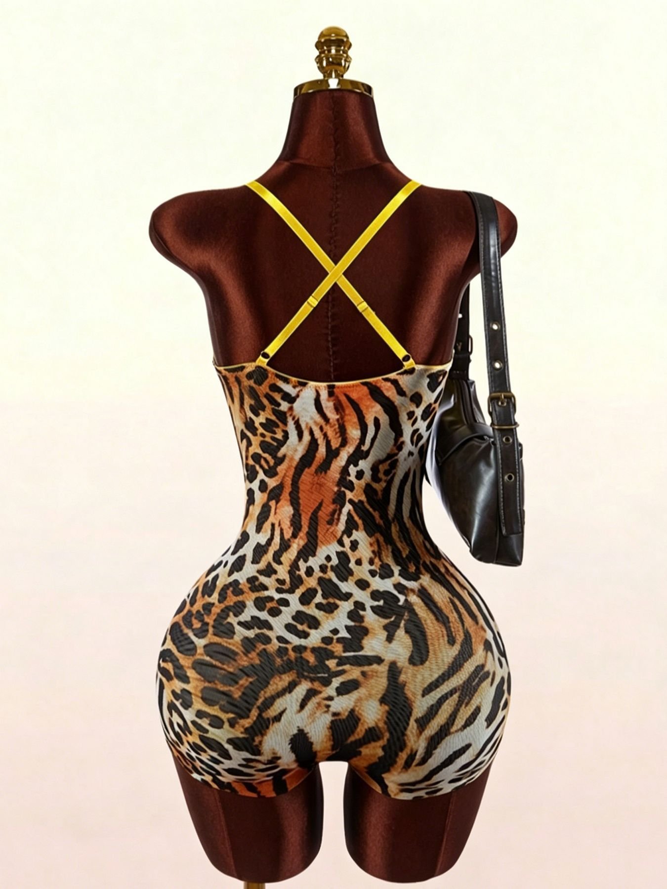 2026 European and American New Style Printed Lace Jumpsuit, Popular on Aliexpress and Amazon Cross-Border, Summer Jumpsuit - Image 5