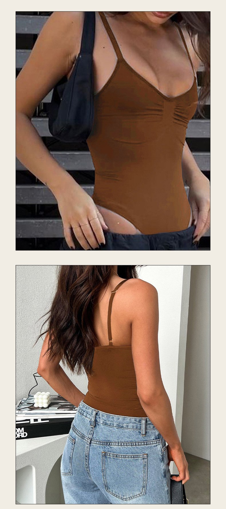Cross-Border European and American Y2K Sexy Camisole Vest Jumpsuit Women's Clothing 2026 Summer New Amazon Independent Site - Image 4