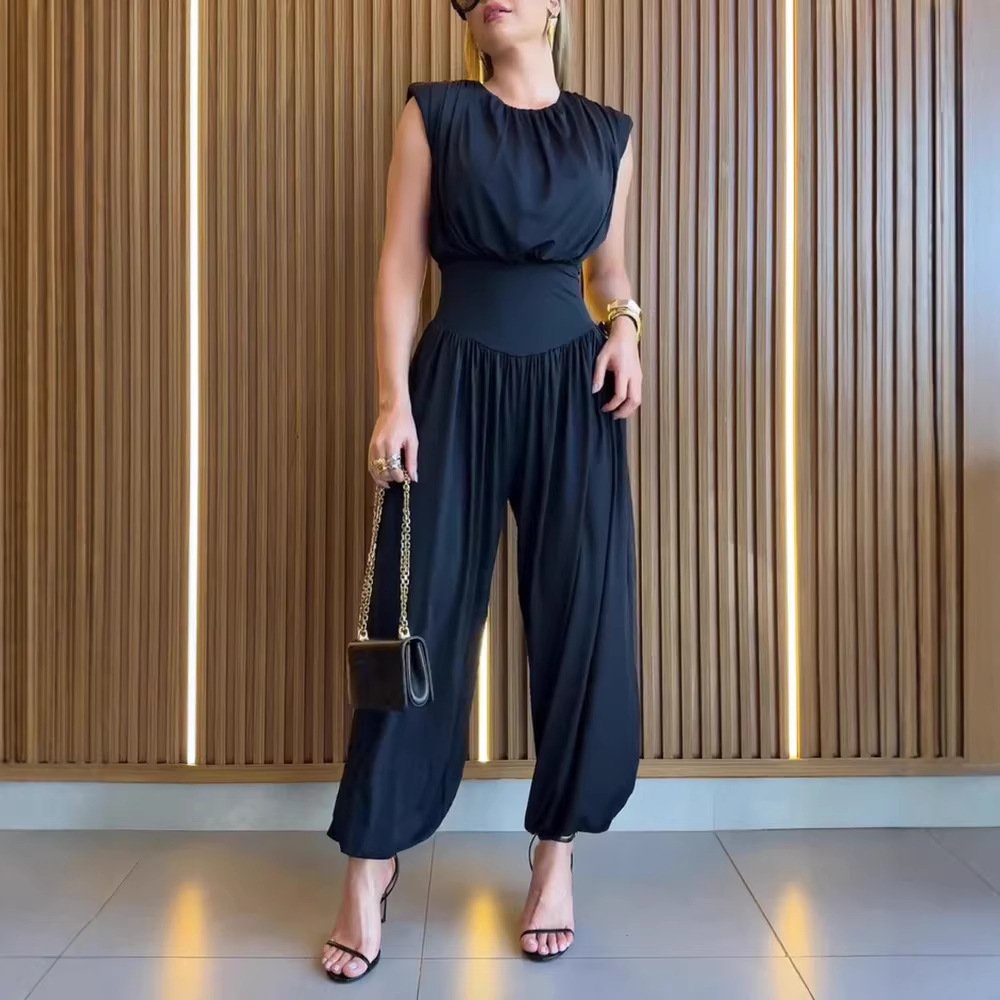 2026 New European and American Women's Casual Jumpsuits, Yoga Wear, Lantern Pants, Dance Long Pants, Functional Pants, Yoga Pants for Women