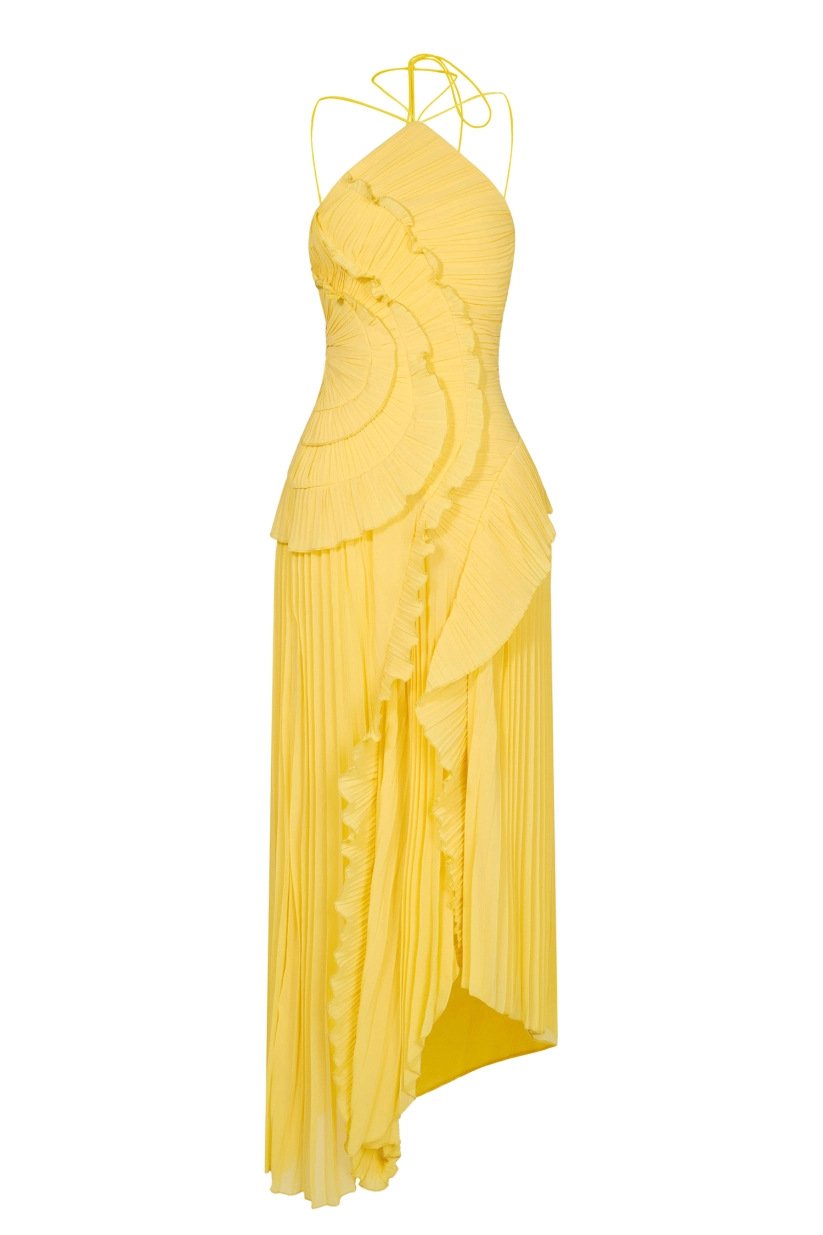 European and American Women's 2025 Summer Women's New Fashion Strapless Sexy Backless Split Tassel Elegant dress - Image 2
