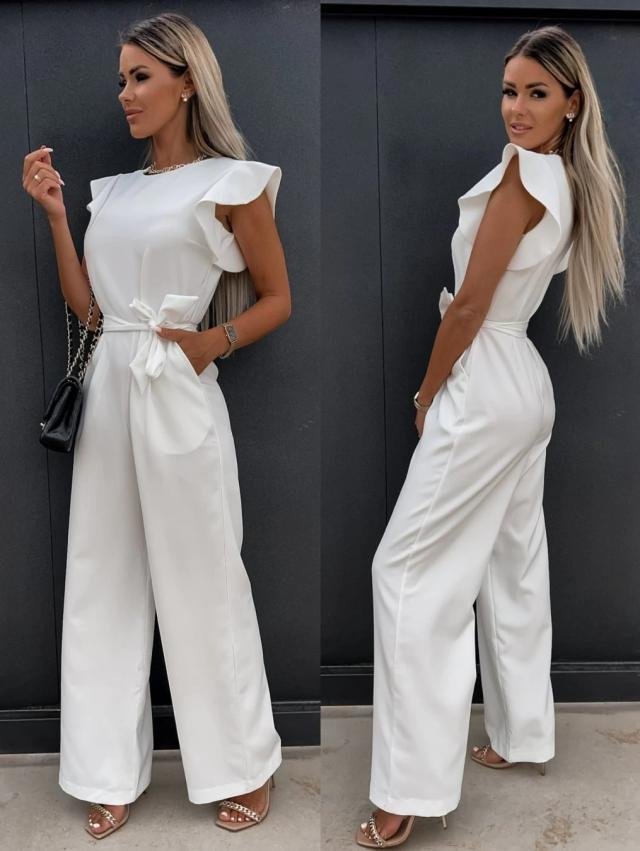 European and American Amazon Explosions 2024 Summer Sleeveless Lace-up Round Neck Slim-fit Zipper Long All-match Suits - Image 5